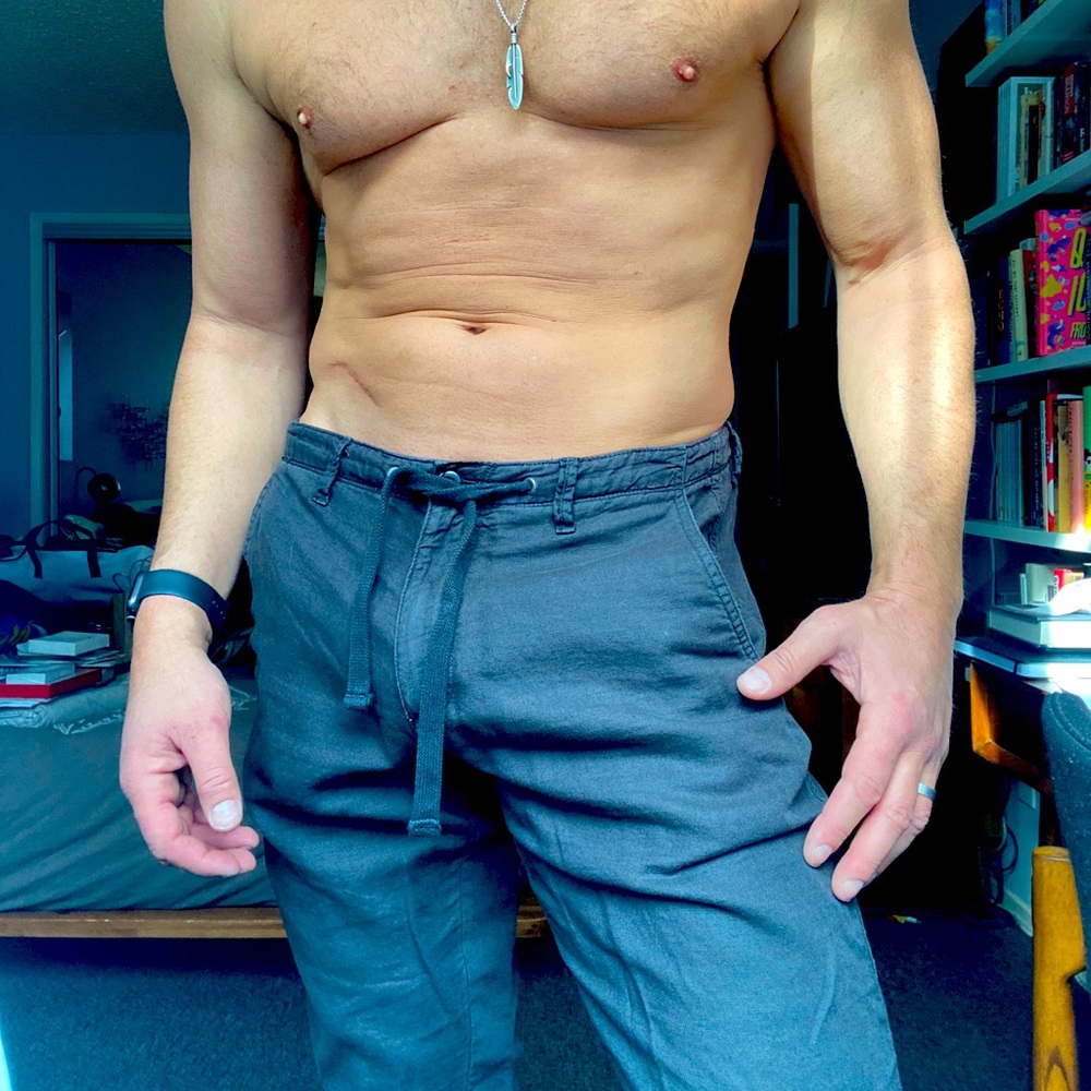 Gap Linen Cotton Pants